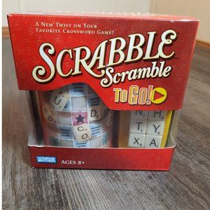 Scrabble Scramble To Go! Travel Crossword Game Parker Brothers